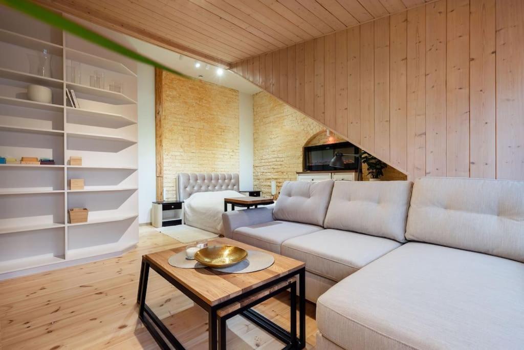 Luxury Apartment In Gedimino Av. Wilna Exterior foto