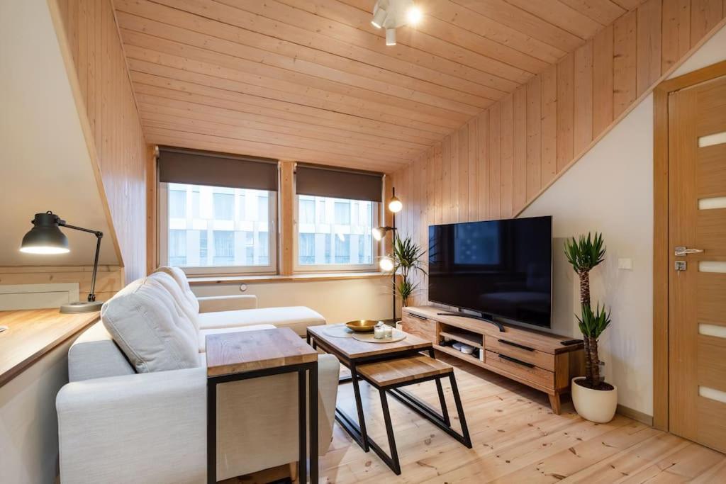 Luxury Apartment In Gedimino Av. Wilna Exterior foto