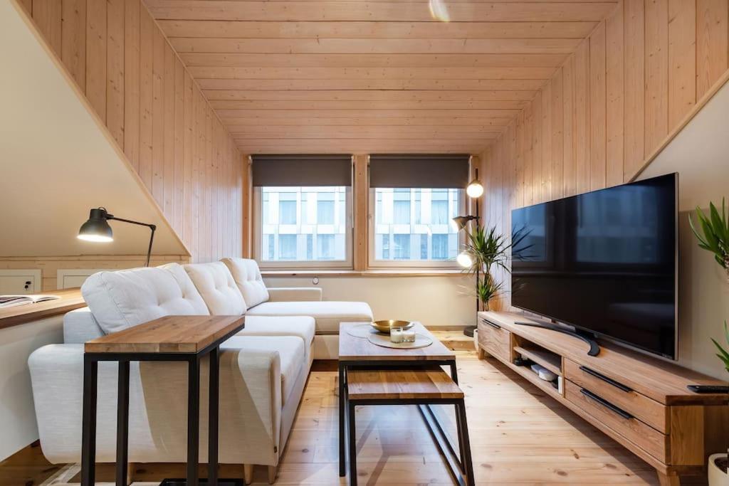 Luxury Apartment In Gedimino Av. Wilna Exterior foto
