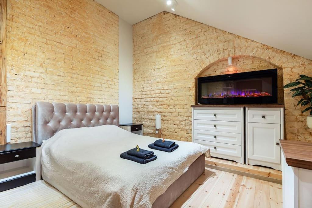 Luxury Apartment In Gedimino Av. Wilna Exterior foto