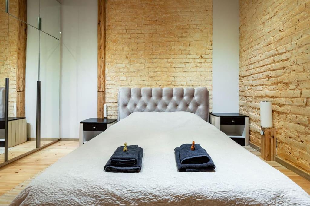 Luxury Apartment In Gedimino Av. Wilna Exterior foto